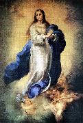 MURILLO, Bartolome Esteban Immaculate Conception sg oil painting on canvas